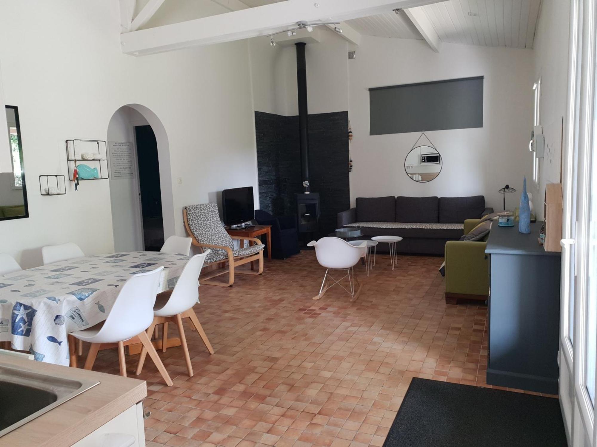 Charmante Maison Au Calme, Proche Plage, Jusqu'A 6 Pers, Tout Confort - Fr-1-476-190 Ла Транш-сюр-Мер Екстериор снимка